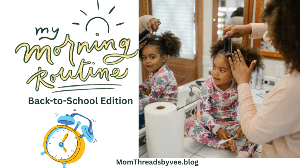 back to school mornign routine for moms