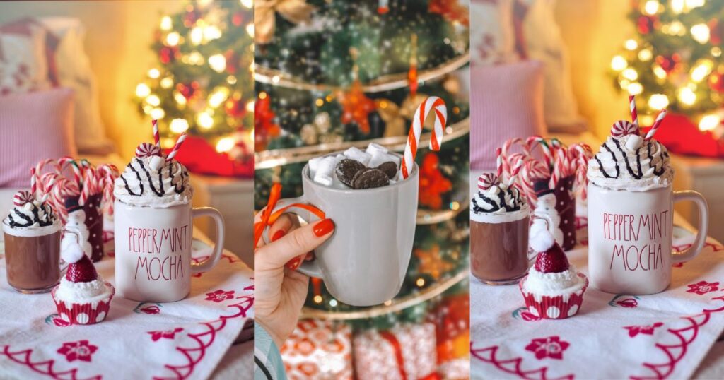 Peppermint Chocolate Mousse Cups 