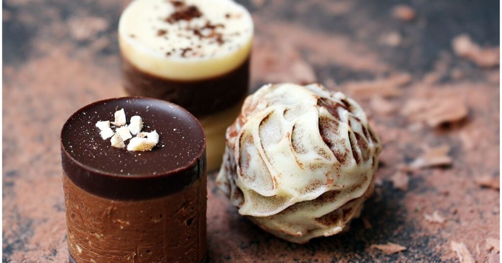 White Chocolate Cranberry Truffles