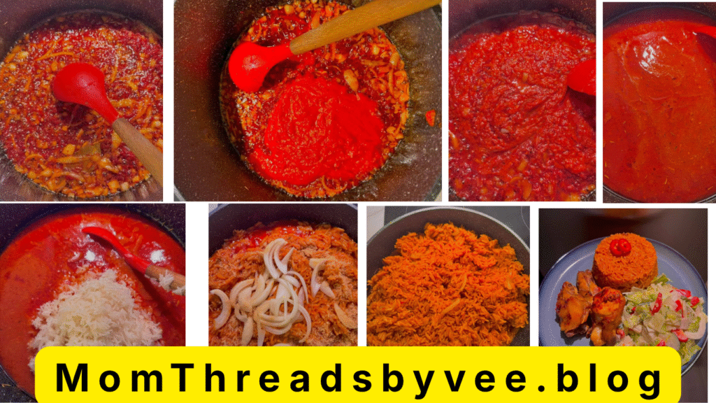 Easy weeknight Jollof rice recipe with smoky flavor