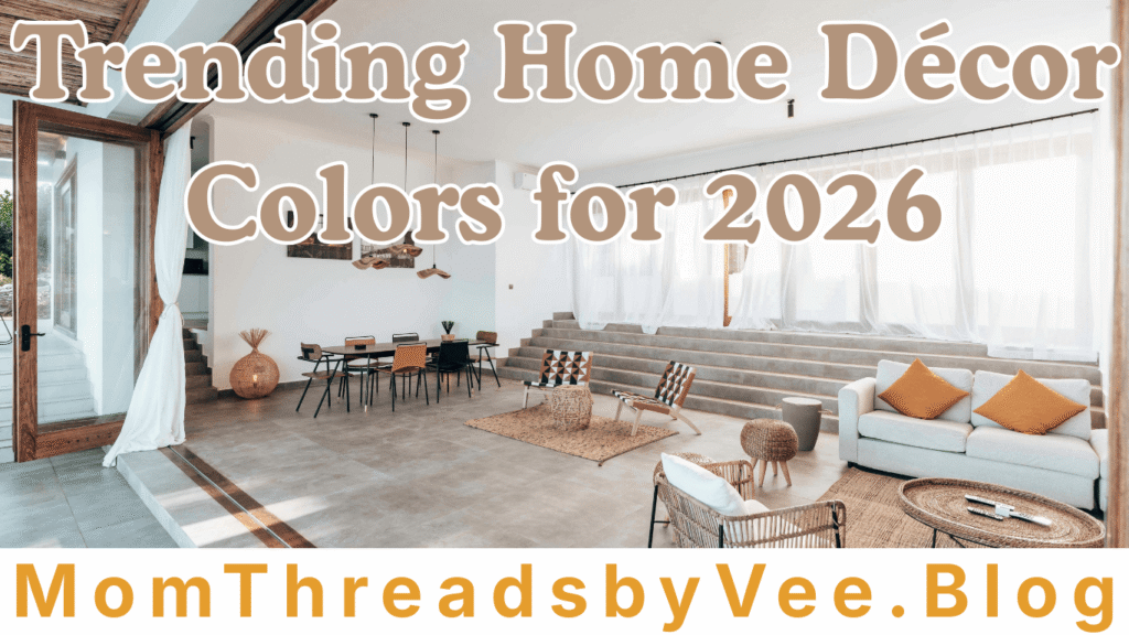 Trending home decor colors for 2026