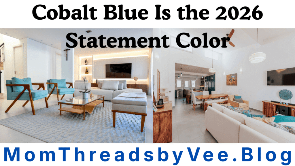 cobalt blue is the 2026 statement color.