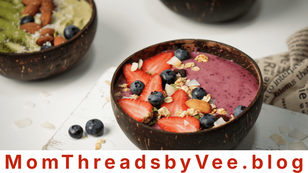 smoothies breakfast bowl ideas for busy moms