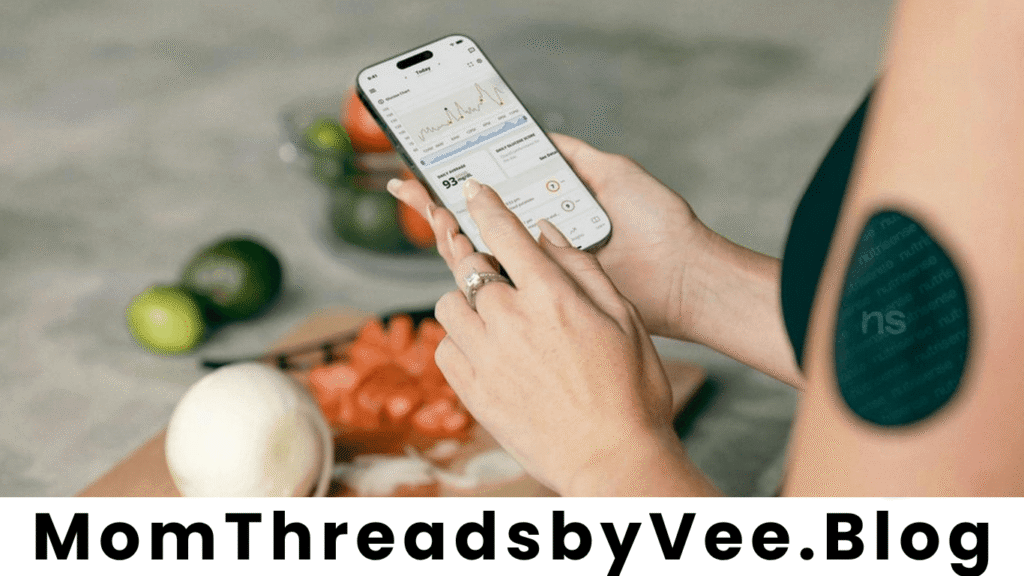 Tracking household expenses using a budgeting app.