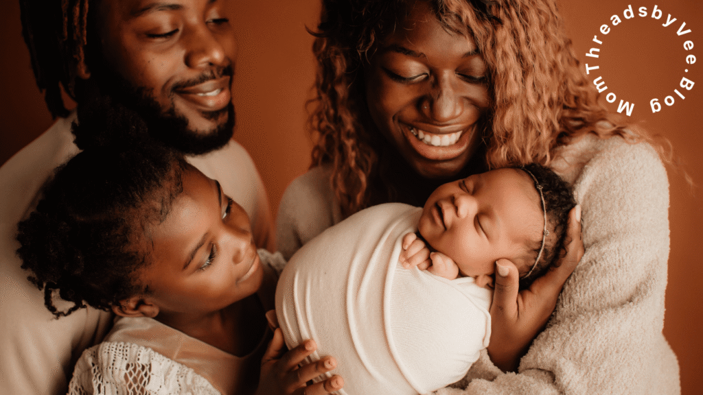 family newborn photo shoot ideas